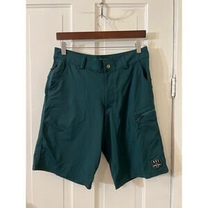 NRS mens guide shorts 30" waist green rafting water boating summer river fishing